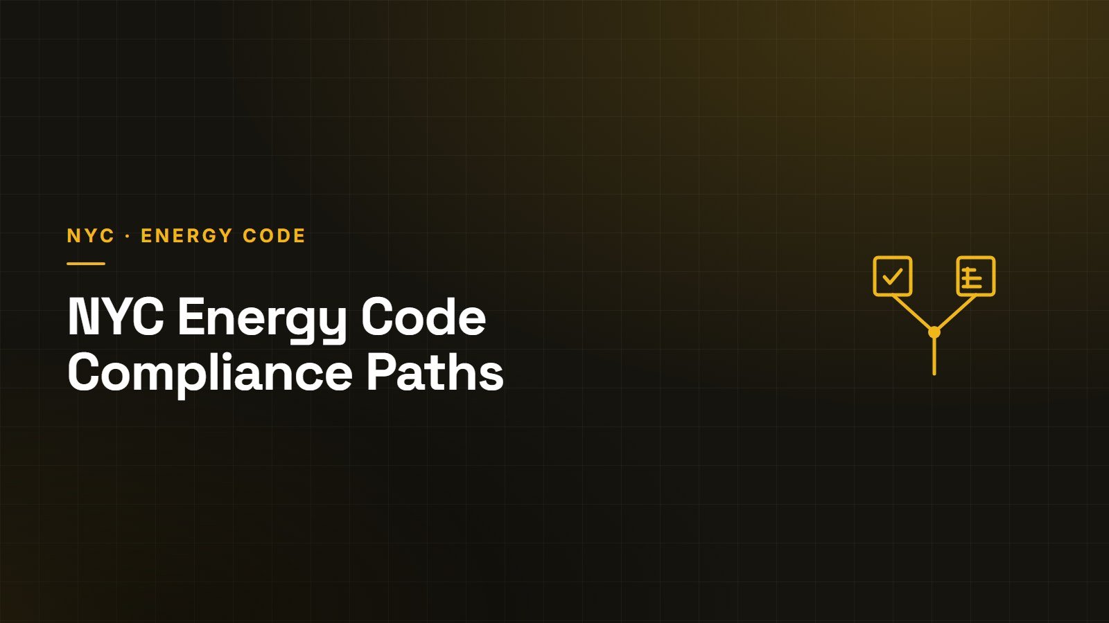 NYC Energy Conservation Code compliance paths for new buildings and alterations